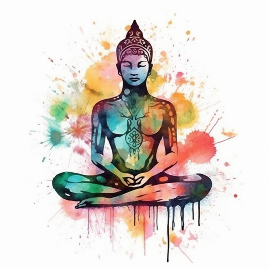 Yoga Om Vinyl Decal Sticker for Car, Laptop, Tumbler and more # 008374