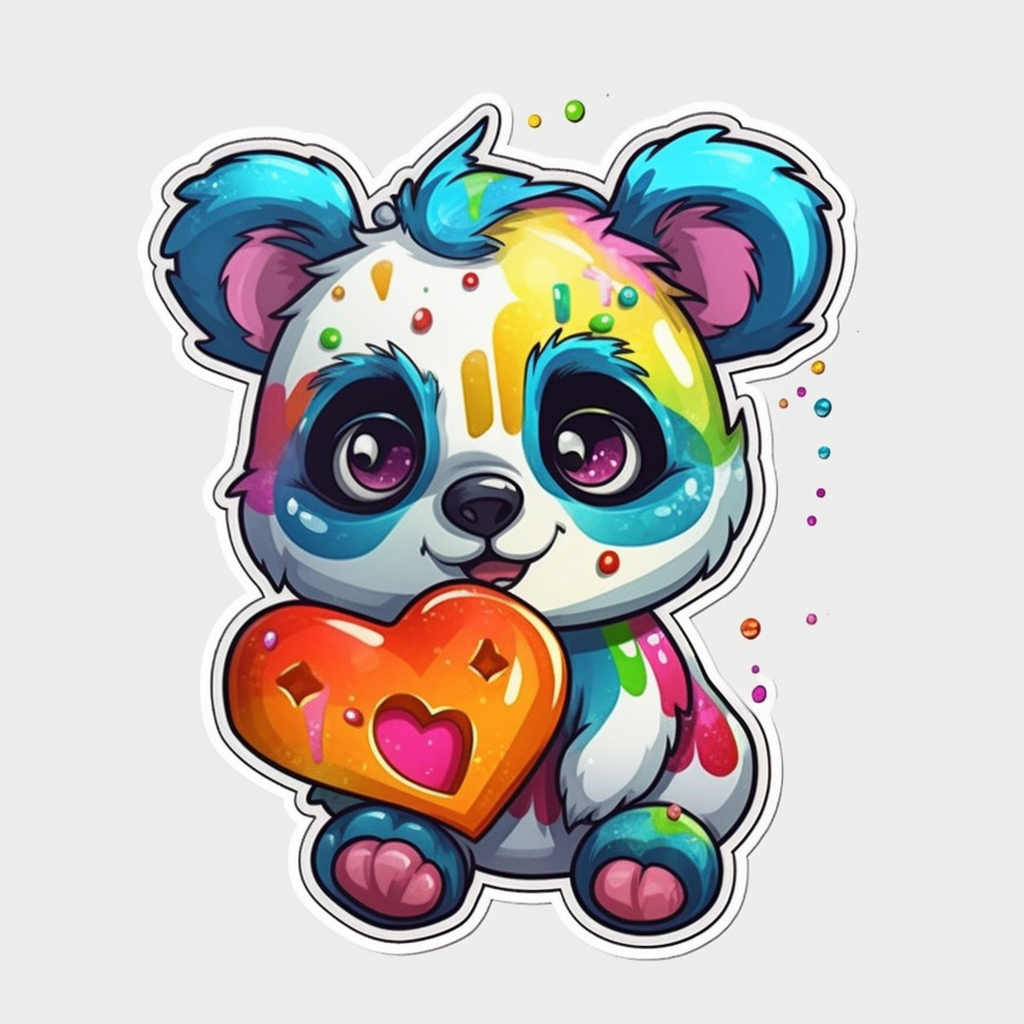 Panda Vinyl Decal Sticker for Car, Laptop, Tumbler and more # 006935