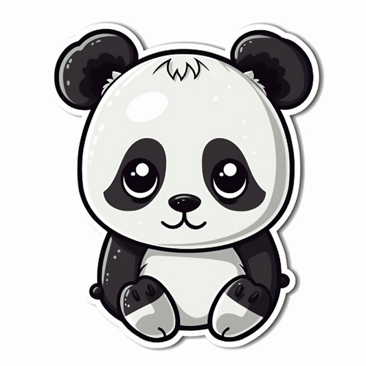 Panda Vinyl Decal Sticker for Car, Laptop, Tumbler and more # 006947