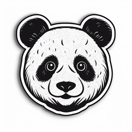 Panda Vinyl Decal Sticker for Car, Laptop, Tumbler and more # 006949