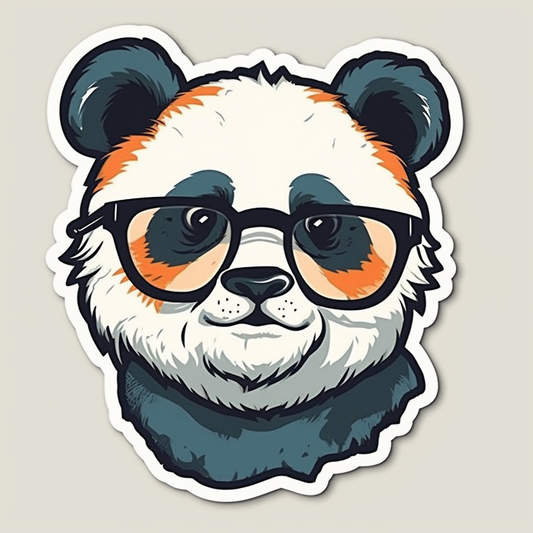 Panda Vinyl Decal Sticker for Car, Laptop, Tumbler and more # 006950