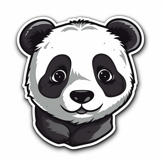 Panda Vinyl Decal Sticker for Car, Laptop, Tumbler and more # 006953