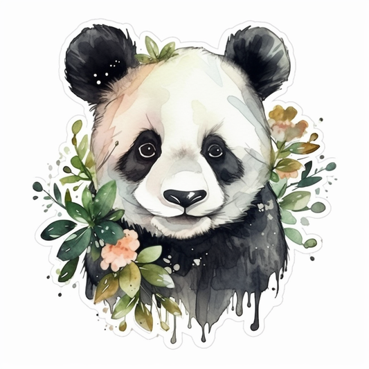 Panda Vinyl Decal Sticker for Car, Laptop, Tumbler and more # 006962