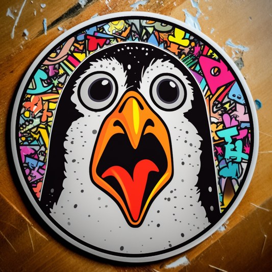 Penguin Vinyl Decal Sticker for Car, Laptop, Tumbler and more # 00322