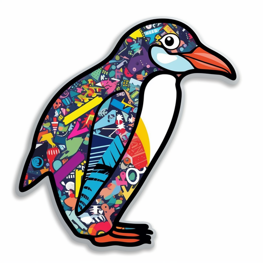 Penguin Vinyl Decal Sticker for Car, Laptop, Tumbler and more # 00324