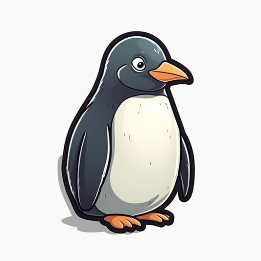 Penguin Vinyl Decal Sticker for Car, Laptop, Tumbler and more # 00329