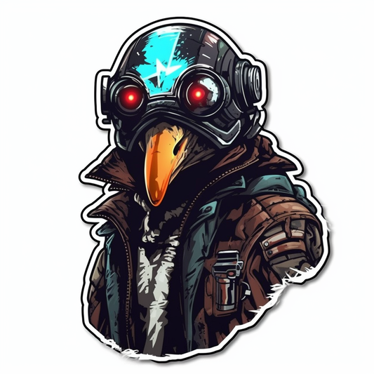 Penguin Vinyl Decal Sticker for Car, Laptop, Tumbler and more # 00341