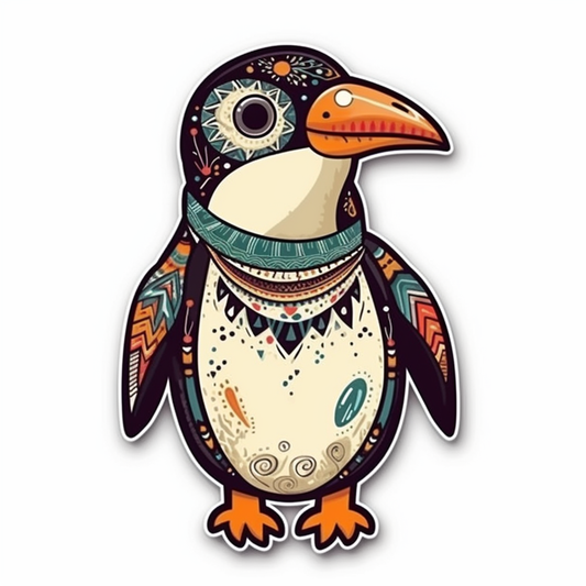 Penguin Vinyl Decal Sticker for Car, Laptop, Tumbler and more # 00346