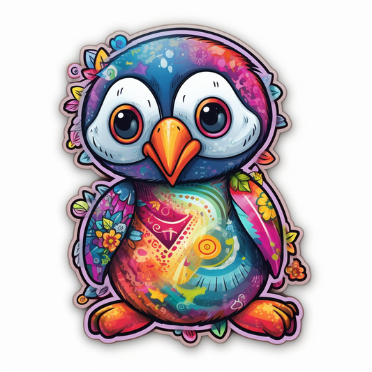 Penguin Vinyl Decal Sticker for Car, Laptop, Tumbler and more # 00357