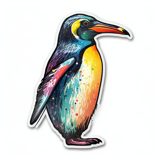 Penguin Vinyl Decal Sticker for Car, Laptop, Tumbler and more # 00365