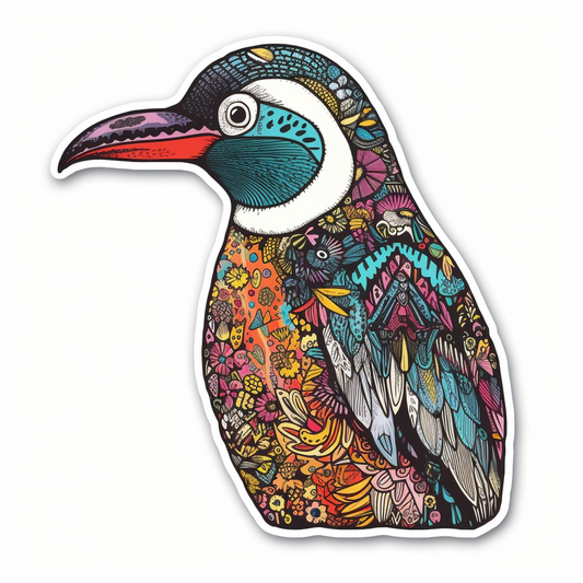 Penguin Vinyl Decal Sticker for Car, Laptop, Tumbler and more # 00369