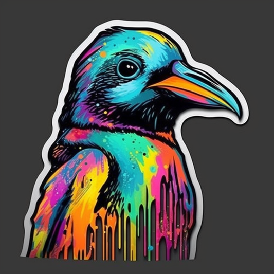 Penguin Vinyl Decal Sticker for Car, Laptop, Tumbler and more # 00366