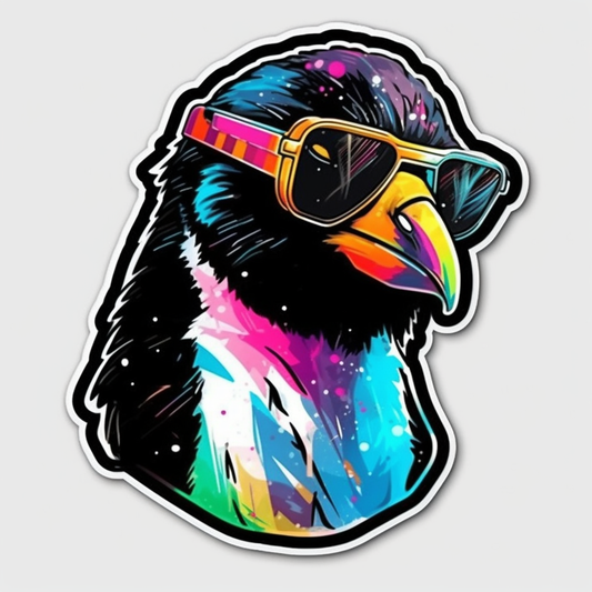 Penguin Vinyl Decal Sticker for Car, Laptop, Tumbler and more # 00368