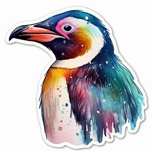 Penguin Vinyl Decal Sticker for Car, Laptop, Tumbler and more # 00370