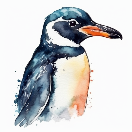 Penguin Vinyl Decal Sticker for Car, Laptop, Tumbler and more # 00377