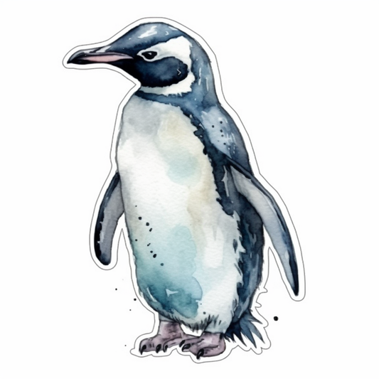 Penguin Vinyl Decal Sticker for Car, Laptop, Tumbler and more # 00367