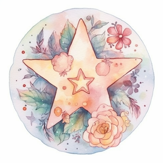 Pentagram A five-pointed star Vinyl Decal Sticker for Car, Laptop, Tumbler and more # 008364
