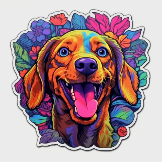 Puppy Dog Vinyl Decal Sticker for Car, Laptop, Tumbler and more # 0010812