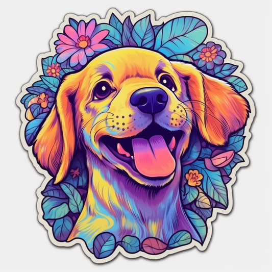 Puppy Dog Vinyl Decal Sticker for Car, Laptop, Tumbler and more # 0010822