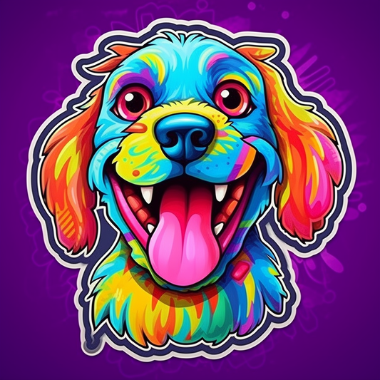 Puppy Dog Vinyl Decal Sticker for Car, Laptop, Tumbler and more # 0010824