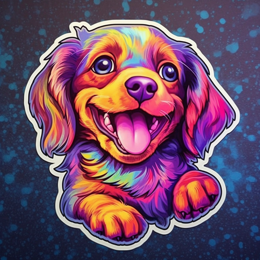 Puppy Dog Vinyl Decal Sticker for Car, Laptop, Tumbler and more # 0010830