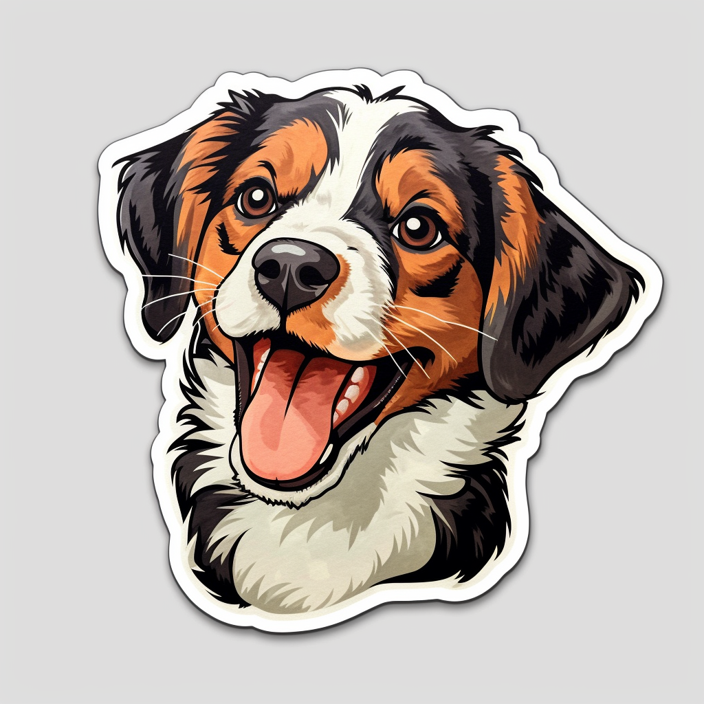 Puppy Dog Vinyl Decal Sticker for Car, Laptop, Tumbler and more # 0010772