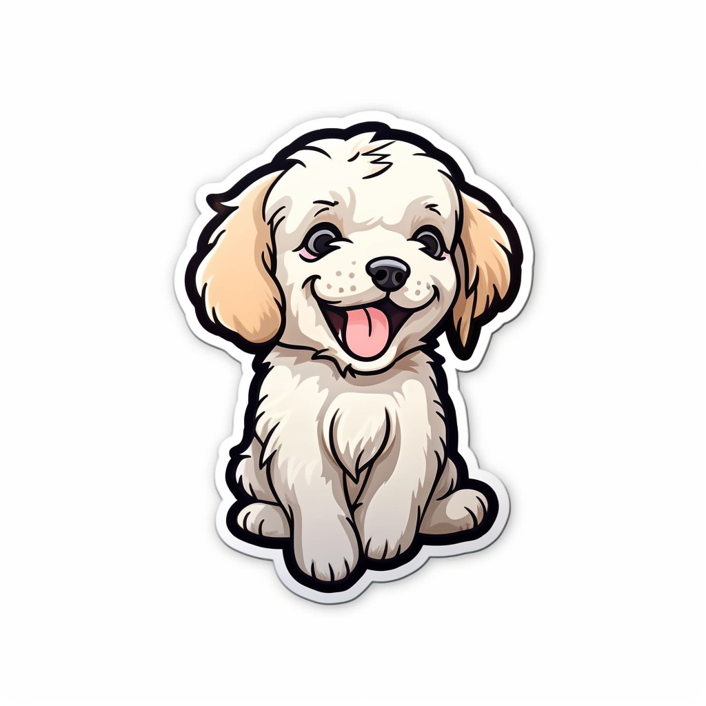 Puppy Dog Vinyl Decal Sticker for Car, Laptop, Tumbler and more # 0010773