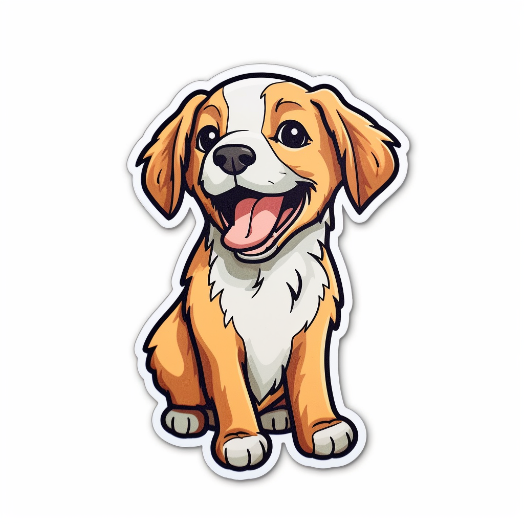 Puppy Dog Vinyl Decal Sticker for Car, Laptop, Tumbler and more # 0010774