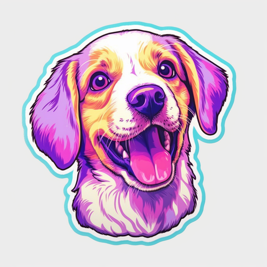 Puppy Dog Vinyl Decal Sticker for Car, Laptop, Tumbler and more # 0010823