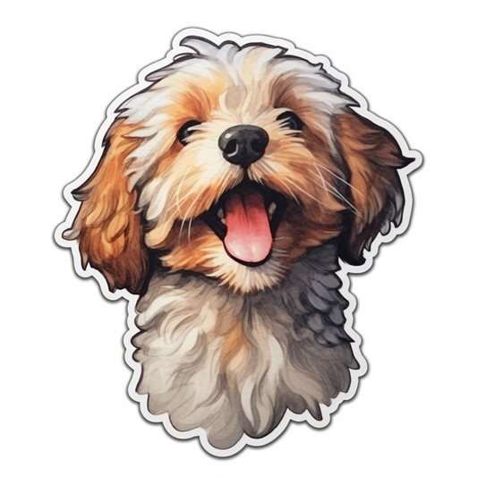 Puppy Dog Vinyl Decal Sticker for Car, Laptop, Tumbler and more # 0010828