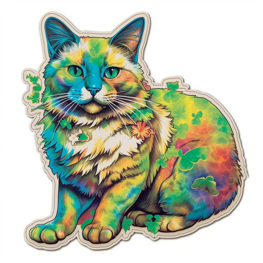 Ragdoll Cat Vinyl Decal Sticker for Car, Laptop, Tumbler and more # 003867