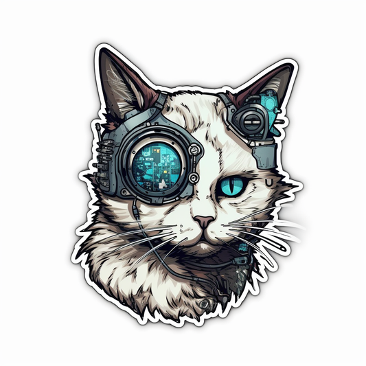 Ragdoll Cat Vinyl Decal Sticker for Car, Laptop, Tumbler and more # 003863