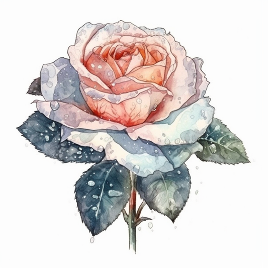 Rose Flower Vinyl Decal Sticker for Car, Laptop, Tumbler and more # 006119