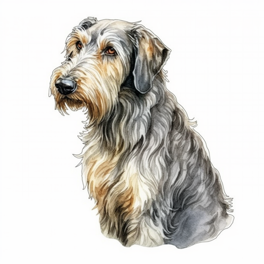 Scottish Deerhound Dog Vinyl Decal Sticker for Car, Laptop, Tumbler and more # 007938