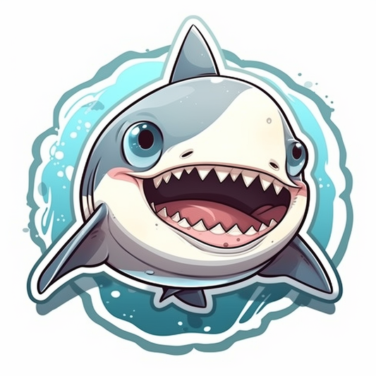 Shark Vinyl Decal Sticker for Car, Laptop, Tumbler and more # 00149