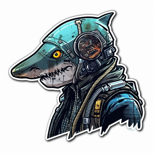 Shark Vinyl Decal Sticker for Car, Laptop, Tumbler and more # 00155