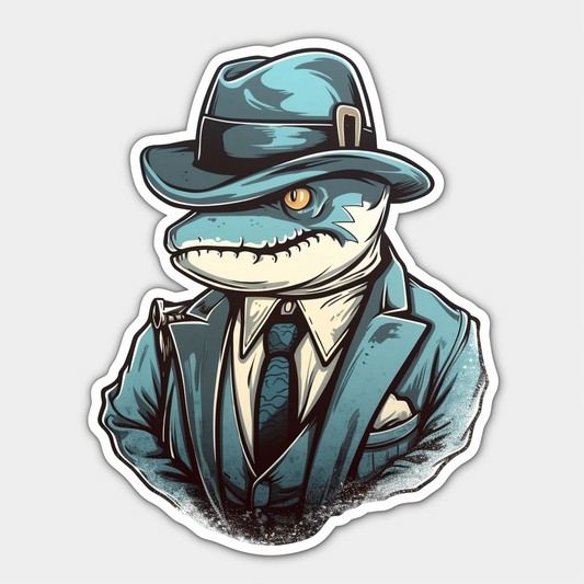 Shark Vinyl Decal Sticker for Car, Laptop, Tumbler and more # 00140