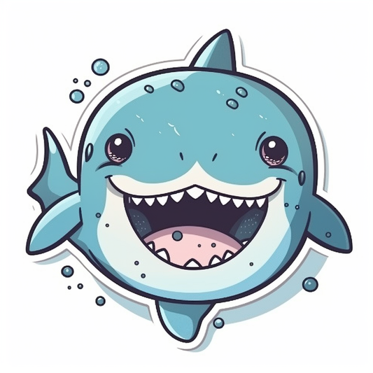Shark Vinyl Decal Sticker for Car, Laptop, Tumbler and more # 00154