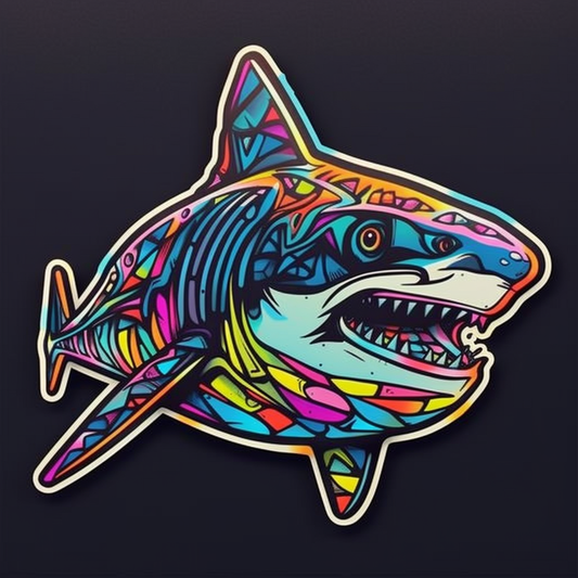 Shark Vinyl Decal Sticker for Car, Laptop, Tumbler and more # 00152