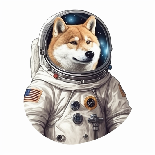 Shiba Inu Dog Vinyl Decal Sticker for Car, Laptop, Tumbler and more # 001632