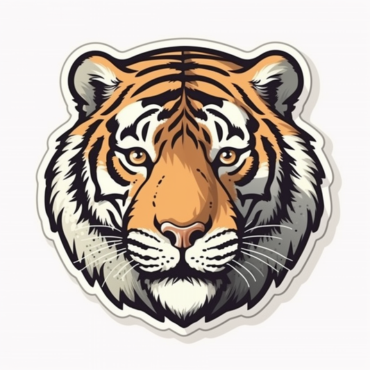 Tiger Vinyl Decal Sticker for Car, Laptop, Tumbler and more # 00560