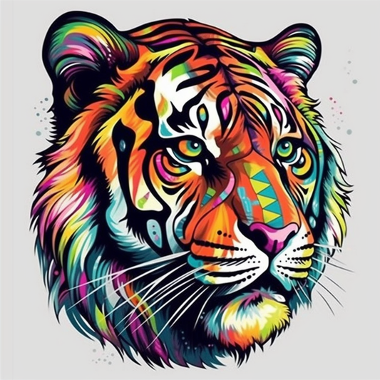 Tiger Vinyl Decal Sticker for Car, Laptop, Tumbler and more # 00561