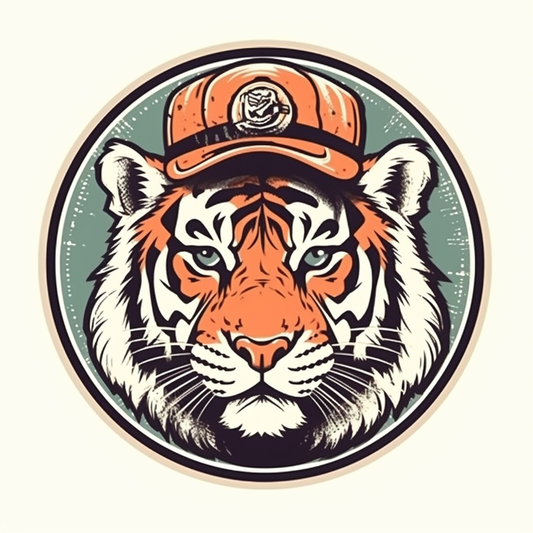 Tiger Vinyl Decal Sticker for Car, Laptop, Tumbler and more # 00568