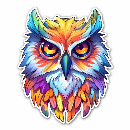 Cute and Adorable Owl Vinyl Decal Sticker for Car, Laptop, Tumbler and more # 0010930