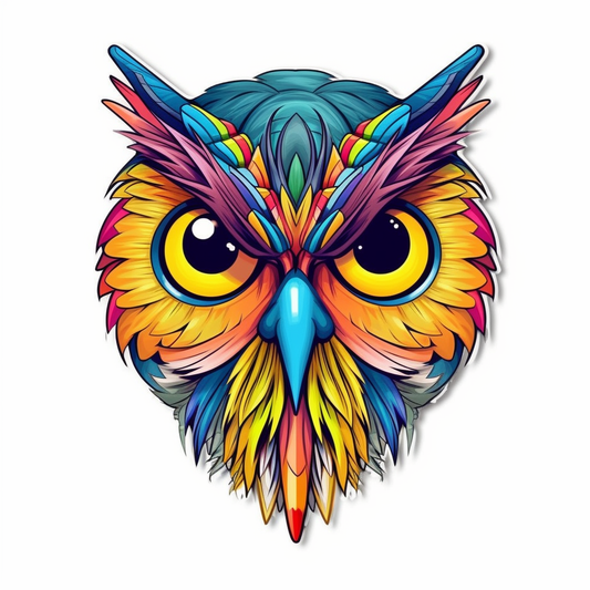 Cute and Adorable Owl Vinyl Decal Sticker for Car, Laptop, Tumbler and more # 0010936