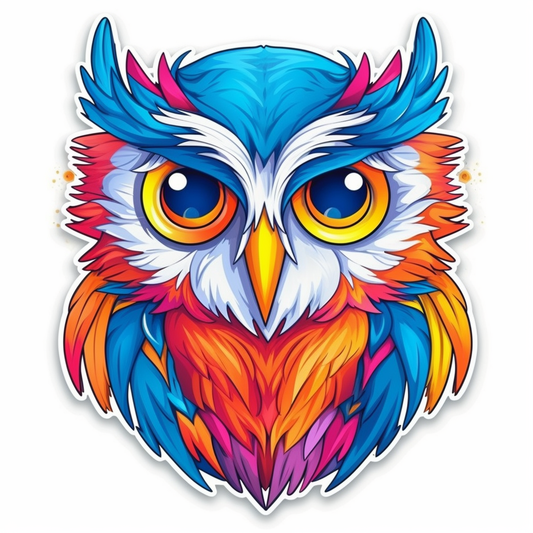 Cute and Adorable Owl Vinyl Decal Sticker for Car, Laptop, Tumbler and more # 0010926