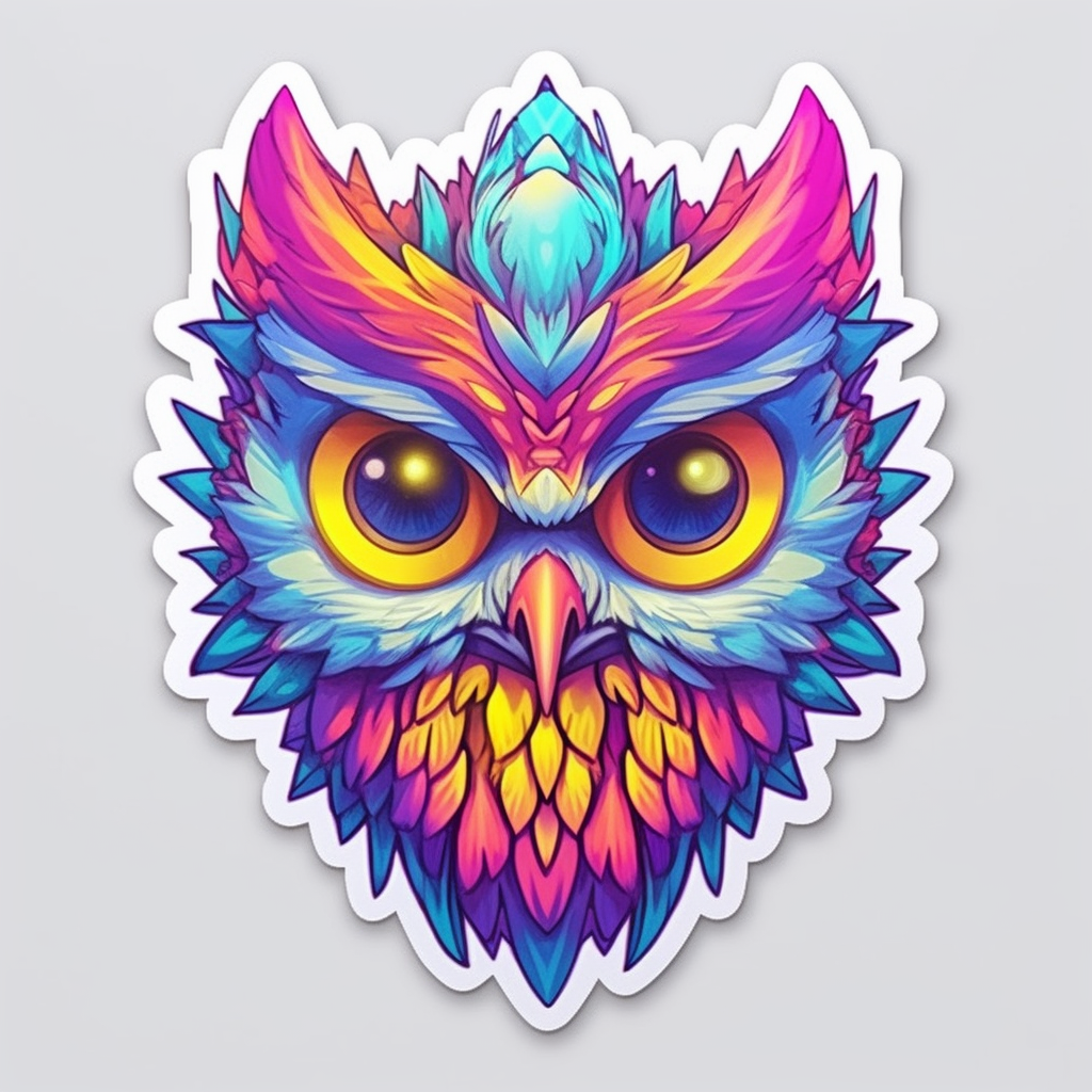 Cute and Adorable Owl Vinyl Decal Sticker for Car, Laptop, Tumbler and more # 0010925