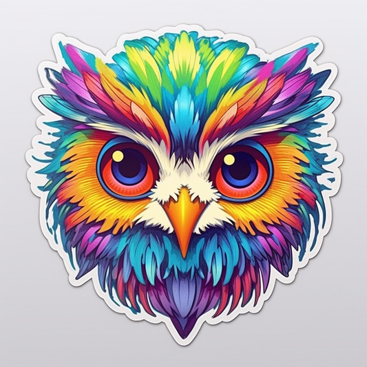 Cute and Adorable Owl Vinyl Decal Sticker for Car, Laptop, Tumbler and more # 0010966