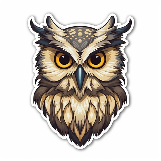 Cute and Adorable Owl Vinyl Decal Sticker for Car, Laptop, Tumbler and more # 0010907