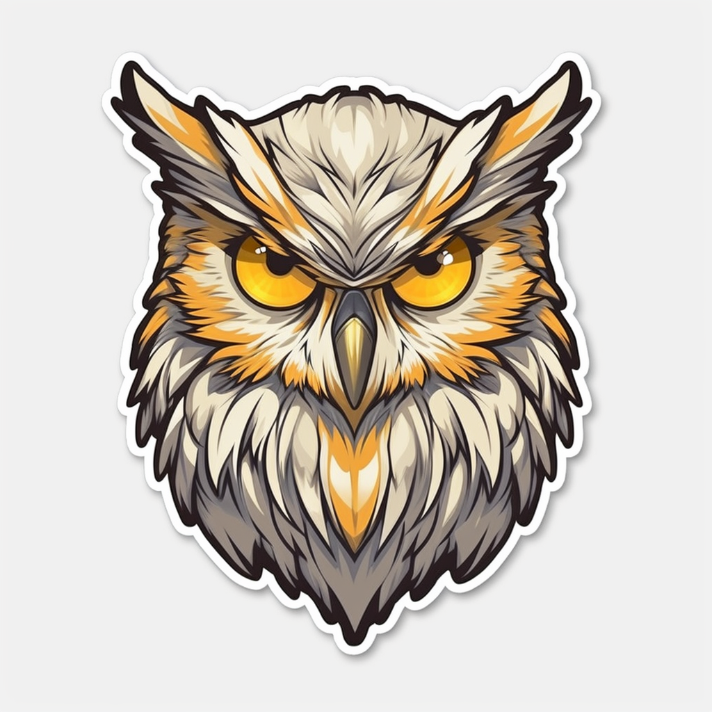 Cute and Adorable Owl Vinyl Decal Sticker for Car, Laptop, Tumbler and more # 0010923